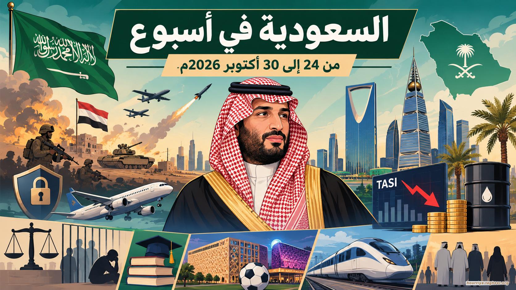 السعودية في أسبوع من 24 إلى 30 أكتوبر 2026م